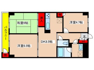 ア－ク新百合ヶ丘の物件間取画像